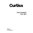 CURTISS PLV1251 Owners Manual